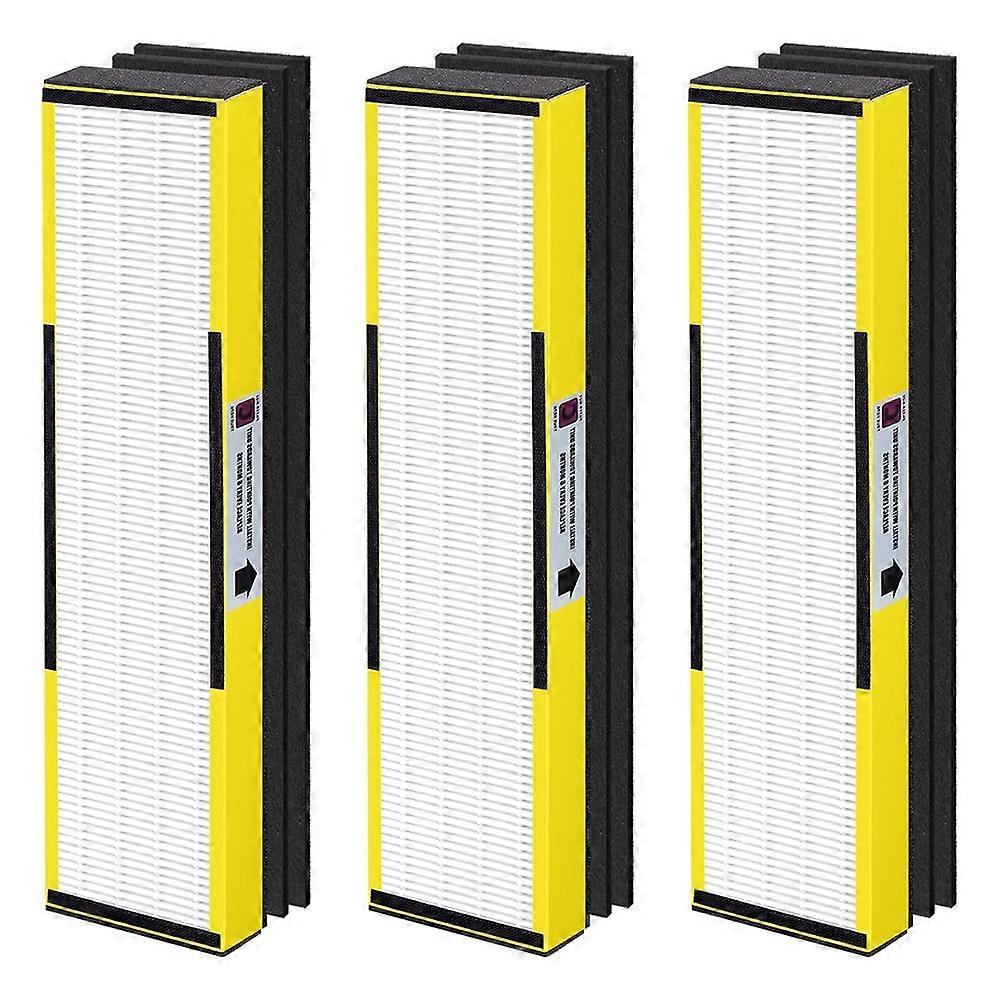 Lot De 3 Filtres De Rechange True Hepa Flt5000 Pour Purificateurs D'Air G-guardian : Ac5000, Ac5000e, Ac5250pt, Ac5350b, Ac5350bca