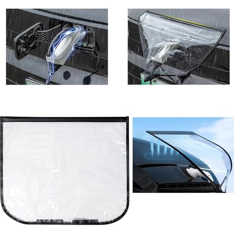 Magnetische Ev-ladeanschlussabdeckung, Elektroauto-ladeanschluss, Wasserdichte Abdeckung, Ladebuchse, Regenschutzabdeckung, Für Die Meisten Elektroautos.