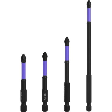 Magnetischer Schraubendreher-bit, Rutschfester Schraubendreher-bit, Magnetische Schlag-schraubendreher-bits, Magnetische Schraubendreher-bits, Multifunktionaler Magnetischer Schraubendreher-bit, 65 Mm