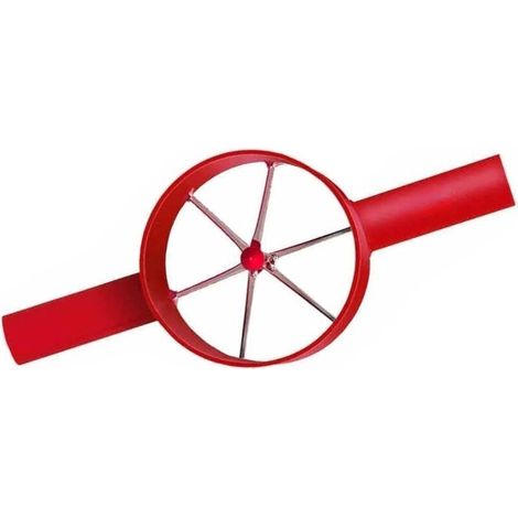 Manueller Bambusspalter Aus Stahl, Robuster Bambusspalter Mit Verlängertem Griff, Effektives Spaltwerkzeug Für Handwerk, Korbwaren Und Heimwerkerprojekte (rot, 6 Schnitte)