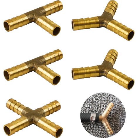 Messingverbinder 8 Mm – Für Pneumatik-, Kraftstoff-, Luft-, Wasser- Und Dieselschläuche
