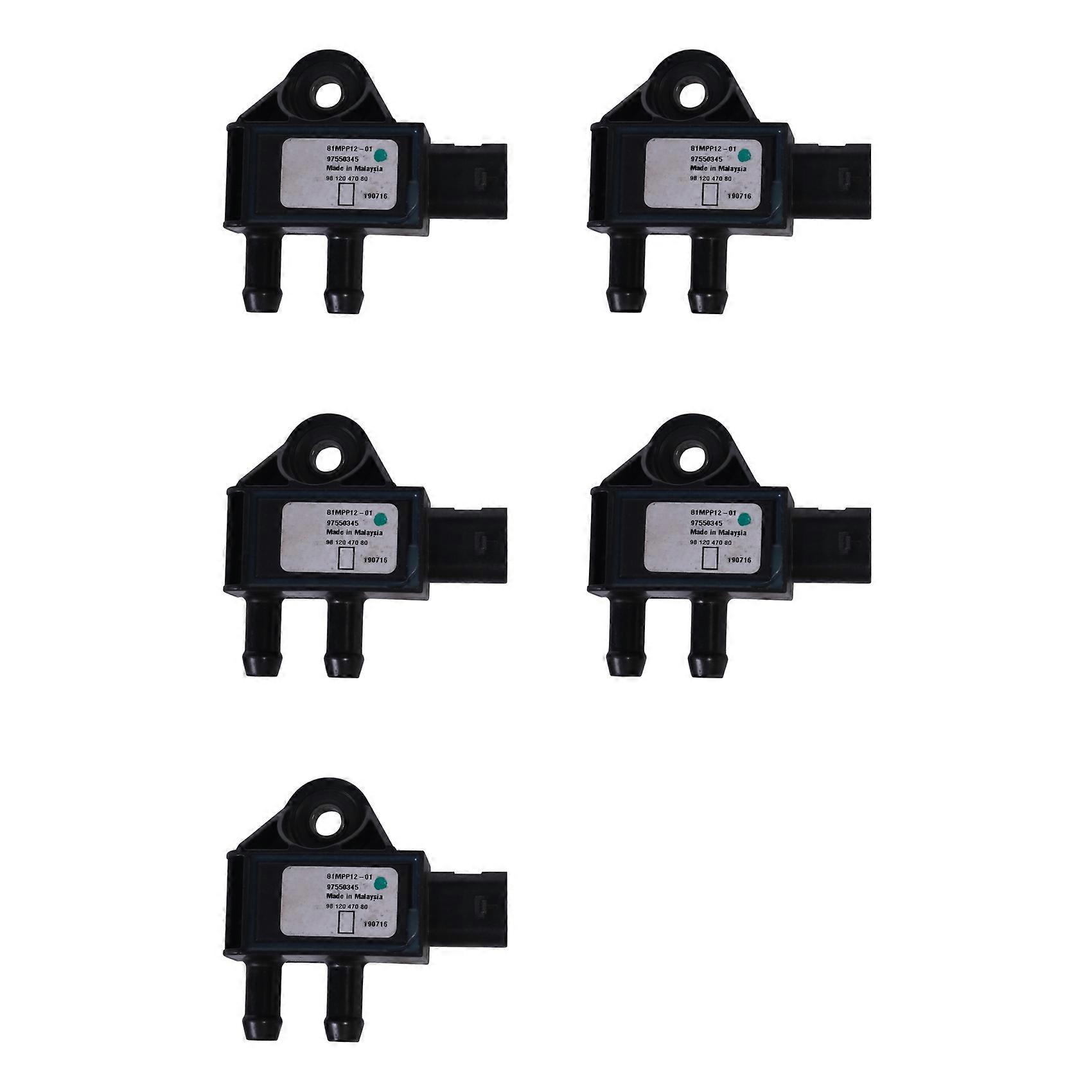 5 Capteurs De Pression D'Échappement 9812047080 Pour Peugeot 308 2008, Citroën C3, C4 Picasso, Berlingo, Ds, Peugeot 13-19, 81mpp12-01