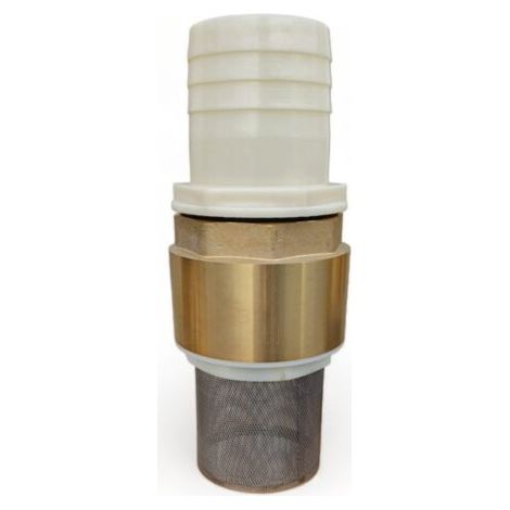 Messing-rückschlagventil Mit Sieb Und Manschette, Für Pumpe – 3 Zoll (80 Mm)