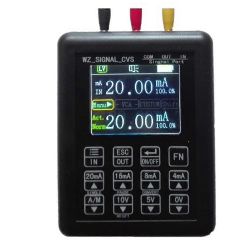 Générateur De Signaux 4-20 Ma 0-10 V, Calibrateur De Signaux De Contrôle De Processus, Source De Courant 0-24 Ma 0-5 V, Simulateur