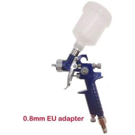 Mini-farbspritzpistole H-2000, Professionelle Hvlp-airbrush Zum Lackieren Von Auto-airbrush-pneumatik-spritzpistole, 1,0-mm-düse