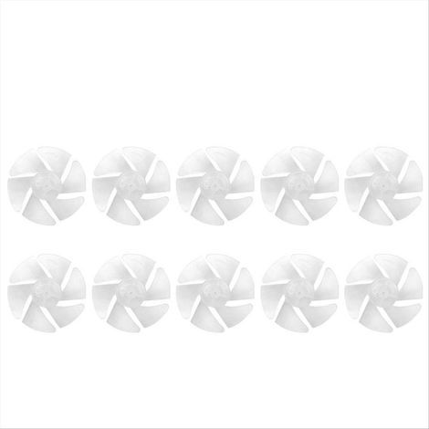 Mini-ventilatorflügel Aus Kunststoff, Kleiner Power-haartrockner-ventilator, Motorzubehör