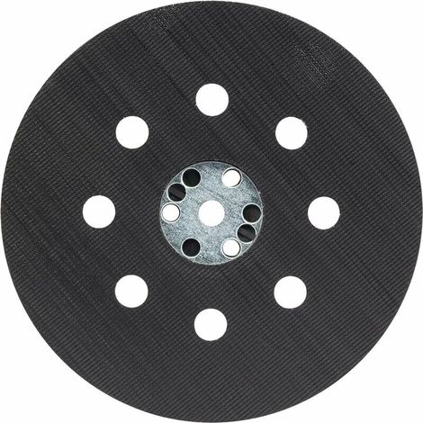 Mittelharter Schleifteller (für Farbe, Spachtelmasse, 8 Löcher, Ø 125 Mm, Zubehör Für Exzenterschleifer)