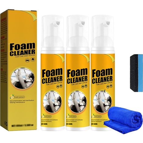 Multifunktionaler Schäumender Autoreiniger (100 Ml, 3 Stück)