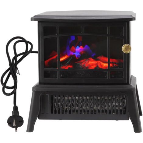 Nannigr Classic Fire Elektronischer Kamin, 1500 W, Simuliertes Feuerfeuer, Flammeneffekt, Elektrisches Feuer