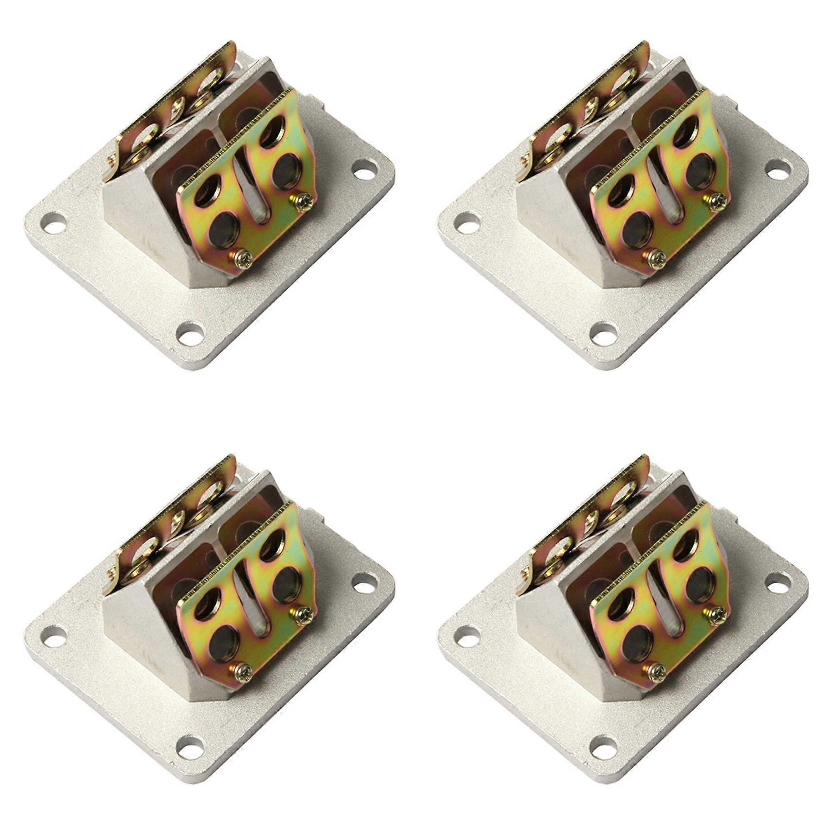 Ensemble De 4x Soupape À Membrane D'Admission En Tant Que Pièce De Rechange Pour Le Système D'Air Des Motos Yamaha Dt125 Rs125 Dt 125 (deux Temps, 125 Cm³).