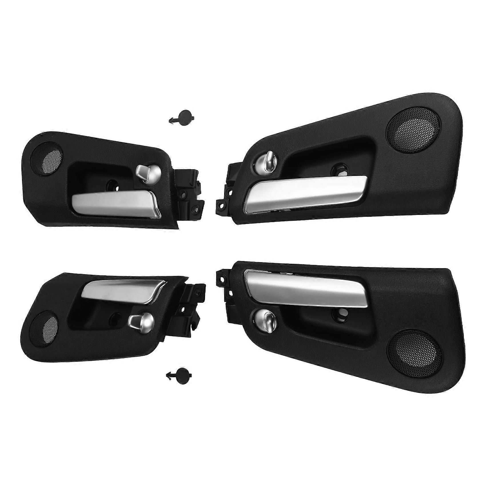 Lot De 4 Poignées De Porte Intérieures De Voiture, Boutons Latéraux, Poignées De Maintien Pour Actyon/sport 2005-2007 W5 2011-2014