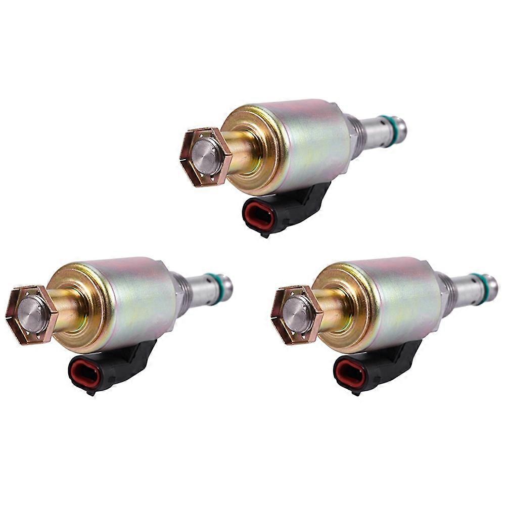Régulateur De Soupape Solénoïde De Pompe À Huile 3x Pour Moteur Perkins 122-5053 1225053 Caterpillar Cat 325 322c