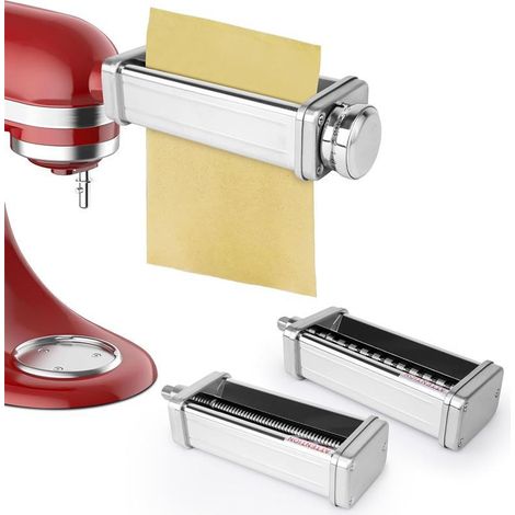 Nudelzubehör Für Kitchenaid, Einschließlich Nudelblattroller, Spaghettischneider Und Fettuccini-schneider Für Kitchenaid Nudelmaschine