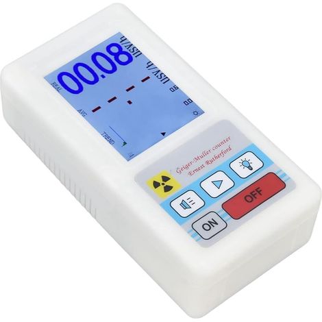 Nuklearer Strahlungsdetektor, Br-6 Geigerzähler, Leicht Ablesbarer Multifunktionaler Strahlungsdetektor Für Nukleare Strahlung