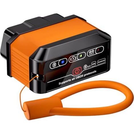 Obd2-autodiagnose-obd-bluetooth 5.2, Obd2-diagnoseadapter Für Das Auto, Französisches Mehrmarken-autodiagnosegehäuse Für Ios Android, Motorcodeleser Mit Kompletten Diagnosesystemen