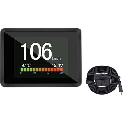Obd2-bordcomputer-anzeige, Geschwindigkeit, Kraftstoffverbrauch, Auto-diagnosescanner