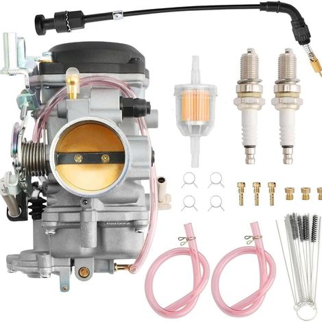 Cv40 40-mm-hochprofilvergaser, Kompatibel Mit Harley-davidson Xl883, Teilenummer 27490-96, Komplettset Mit Zubehör Für Sportster-motorräder, Einfache Montage