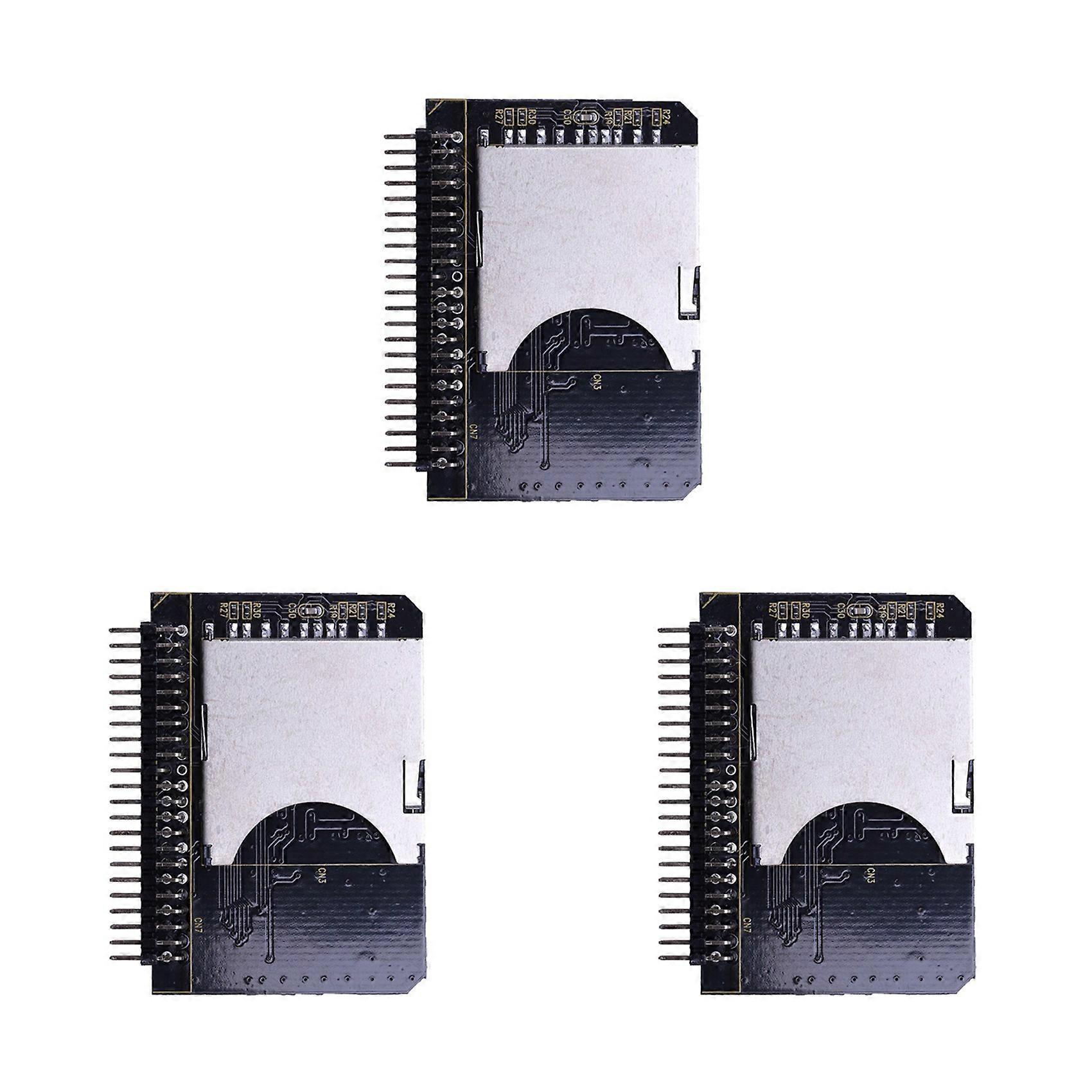 Adaptateur Ide Mâle 44 Broches Vers Carte Sd (3 X 44 Broches)
