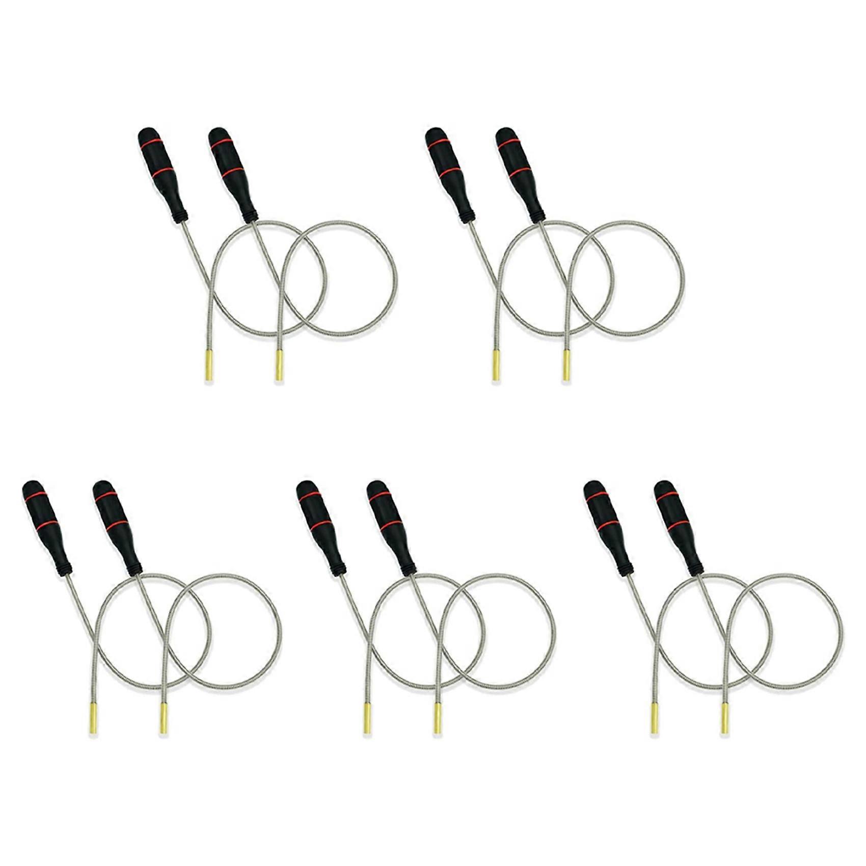 Lot De 10 Pinces Magnétiques Flexibles, Pince Serpent Magnétique Flexible De 60 Cm (23,6 Pouces) De Long, 900 G (2 Lb)