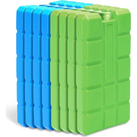 Packung Mit 8 Ultradünnen, Wiederverwendbaren 200-ml-kühlakkus Für Kühlboxen, Perfekt Für Outdoor-aktivitäten Und Zum Frischhalten Von Lebensmitteln.
