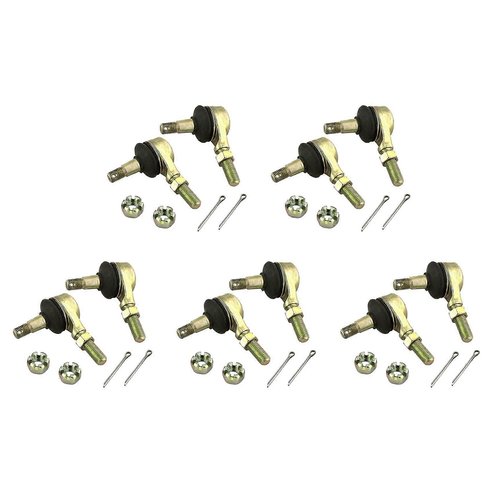 Kit De 10 Rotules De Direction Supérieures Et Inférieures Pour Quad Yamaha Warrior 350 Yfm350 Yfm-350 Yfm350 (1987-2004)