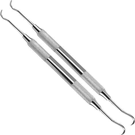 Professionelles Scaling-tool – Doppelendiger Zahnscaler (2er-set)