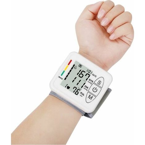Professionelles Elektronisches Arm-blutdruckmessgerät, Automatisches Handgelenk-blutdruckmessgerät, Automatische Erkennung Von Bluthochdruck, Herzrhythmusstörungen, Pulsfrequenz, Verstellbare Manschet