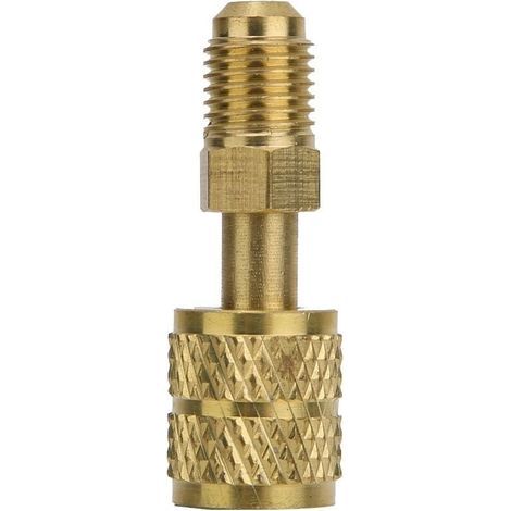 R410 Messing-adapter, 1/4 Zoll Männlich Auf 5/16 Zoll Weiblich, Ladeschlauch Zum Pumpen, Hochwertig, Neu