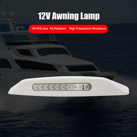 Rhg 12v Led-vorzeltlampe, Wasserdichte Außenlampen, Lichtleiste Für Wohnmobil, Wohnwagen, Wohnmobil, Van, Camper