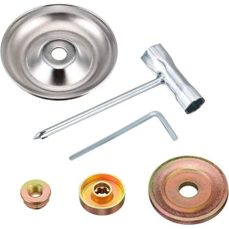 Rasentrimmer-klingen-adapter-set Für Rasentrimmer Mit Geradem Schaft, Freischneider, Unkrautvernichter, Rasenmäher