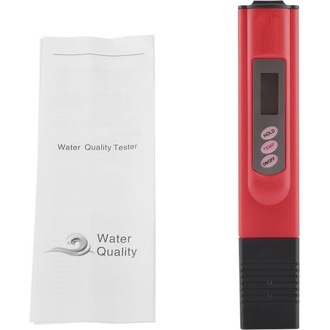 Roter Wasserqualitätsdetektor Ohne Batterie Im Zusammenhang Mit Verkauf Kzq