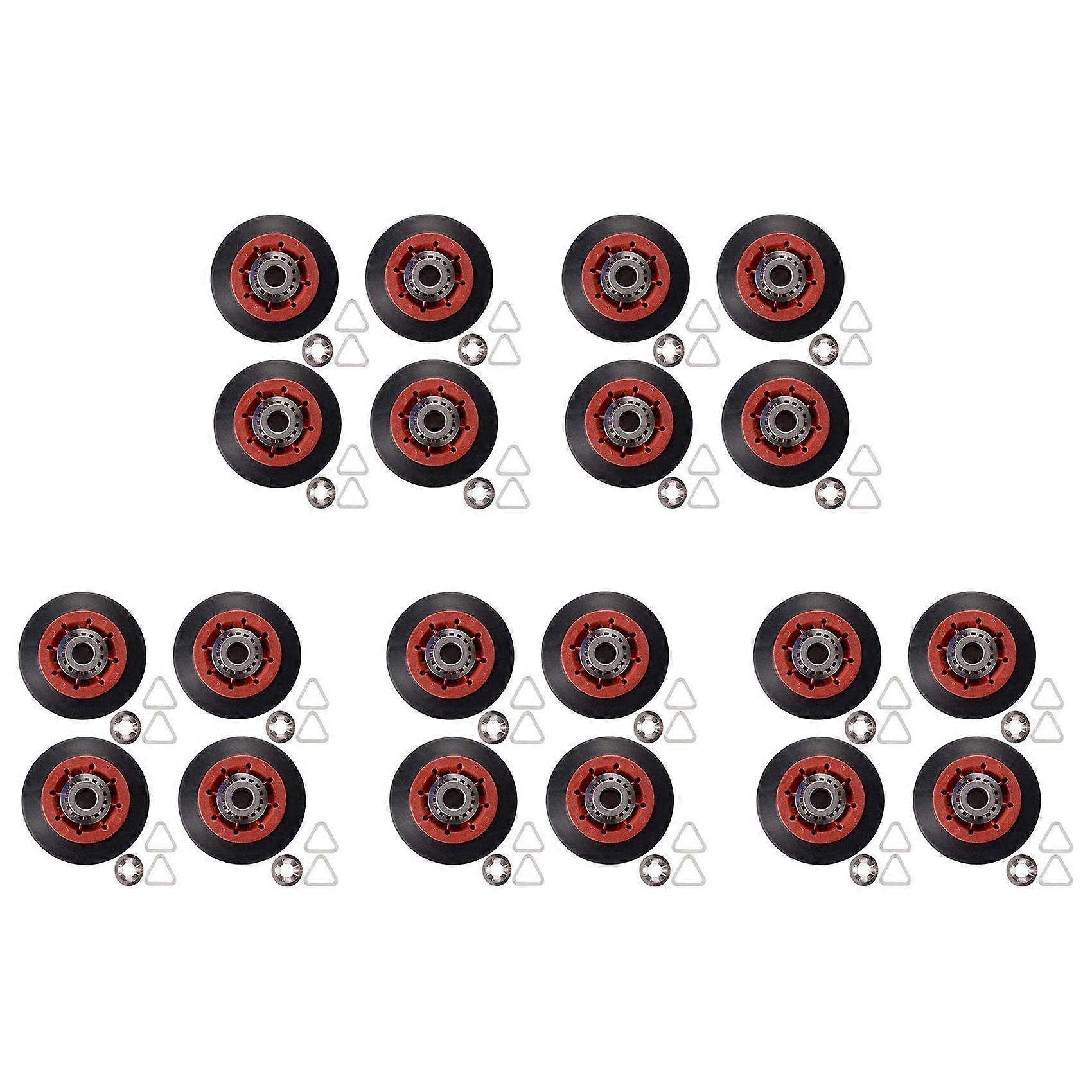Ensemble De 20 Rouleaux De Tambour Pour Sèche-linge, Compatible Avec Whirlpool, Kenmore – 8536974 (remplace 8536973, W10314171, Wpw10314173, Ps11752609)