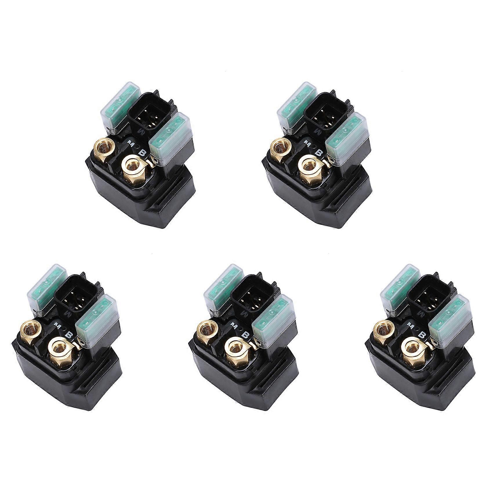 Relais De Solénoïde De Démarreur 5x Pour Yamaha Grizzly 550 Yfm550 2009-2014, 700 Yfm700 2007-2014