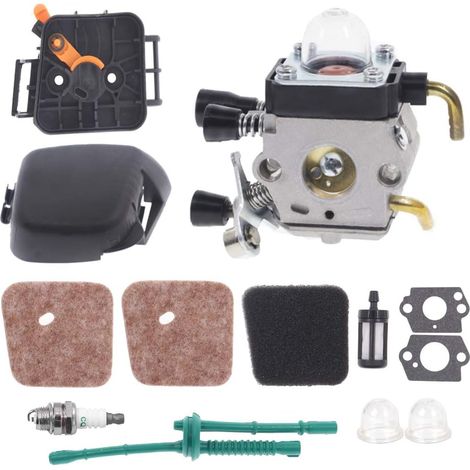 S-giant C1q-s97 Vergaser-set Mit Luftfilter, Abdeckung Und Gehäuse – Kompatibel Mit Stihl Fs38, Fs45, Fs46, Fs55r, Km55, Hl45, Hs45, Fc55, Fs45c, Fs46c, Km55r, Fs55c, Fs55rc Rasentrimmer