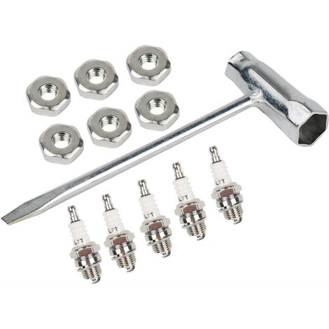 S-giant Kettensägenschlüssel 13 Mm X 19 Mm Mit Stangenmutter Und Zündkerze Für Husqvarna Ms170 Ms250 Ms260 Ms290 023 025 024 026