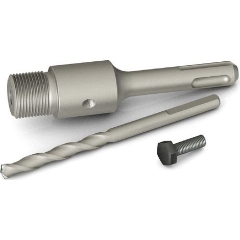 Sds Plus-adapter 110 Mm + Zentrierbohrer, Für Lochsägen-kronenkernbohrer