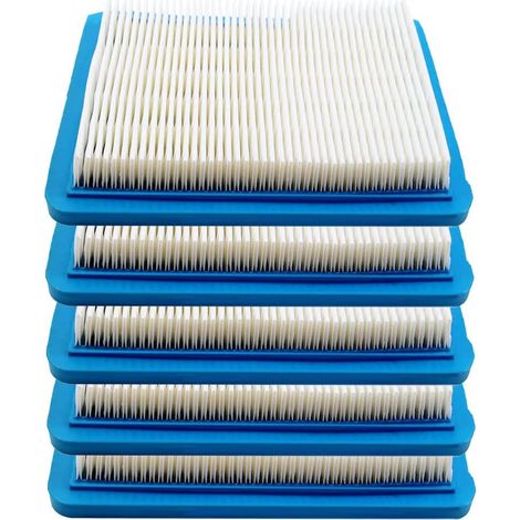 Shining House5 Stück Luftfilter Rasenmäher Luftfilter Ersatzfilterelement Für Briggs Stratton 491588s 4915885 399959, Rasenmäher Und Motortraktor