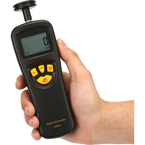 Smart Sensor Digitaler Drehzahlmesser 0,519999 U/min Digitaler Drehzahlmesser Digitaler Drehzahlmesser Mit Hintergrundbeleuchtetem Lcd-display Manueller Smart Sensor Drehzahlmesser