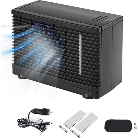 Snq – Tragbare 12-v-klimaanlage – Lüfter Mit Einstellbarer Geschwindigkeit – Für Auto Und Zuhause – 2 M Kühlreichweite