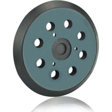 Schleifplatte 125 Mm Mit 8 Löchern Für Exzenterschleifer – Schwarz, Kompatibel Mit Makita Bo5010/5030/5041, Dewalt Dw420/dw421, Porter-cable 390