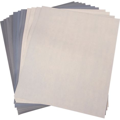 Schleifpapier, Körnung 1500, 2000, 2500, 3000, 5000, 7000, Zum Polieren, Schleifen, Nass- Und Trockenschleifen, Hohe Präzision, Packung Mit 12 Stück