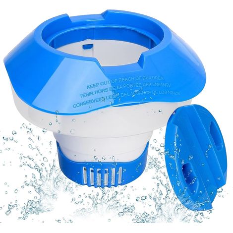 Schwimmender Diffusor, Chlordiffusor Für Pool, Chlorschwimmer Für Pool, Chlorspender Für Spa, Schwimmender Chlorspender Für Pools, Whirlpools, Spas Und Springbrunnen