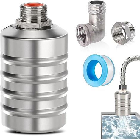 Schwimmventil, Automatische Wasserstandskontrolle, Edelstahl-wasserstandskontrollventil 3/4 Zoll