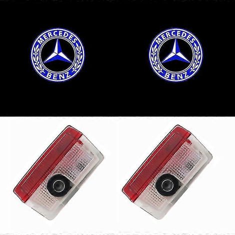Set Mit 2 Willkommenslichtern Für Mercedes-benz E-klasse, C-klasse, A-klasse, B-klasse Glc/gle/gls