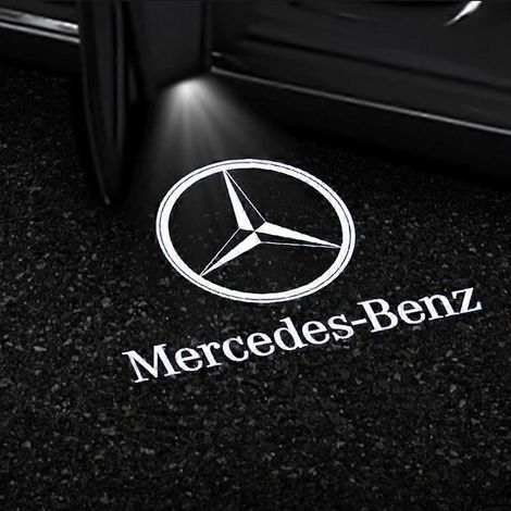Set Mit 2 Willkommenslampen Für Ältere Modelle Der Mercedes-benz S-klasse W221, Vito, Sprinter, Cls-klasse, E-klasse Coupé Und V-klasse.