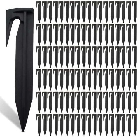 Set Mit 200 Befestigungspfählen Für Begrenzungskabel, Drahtpfahl Für Rasenmäherroboter, Zubehör Für Rasenmäherroboter, Haken Für Rasenmäherroboter, Begrenzungskabel