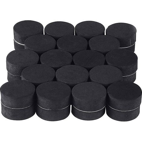 Set Mit 24 Stützfüßen Für Blumentöpfe Aus Naturkautschuk, Unsichtbar Und Polsterförmig.