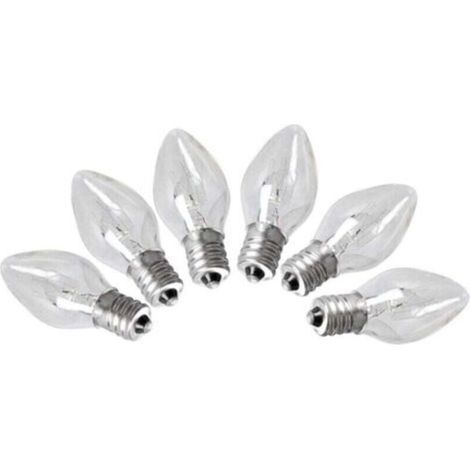 Set Mit 6 E12-15-w-glühbirnen Für Himalaya-salzlampe, Dekorative Umgebungsbeleuchtung 220–240 V – Kzq