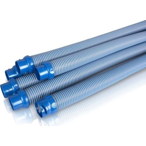 Set Mit 6 Twist-lock-schlauchabschnitten, 6 X 1 M, Für Hydraulische Roboter-poolreiniger, Blau, W78055 100 X 17 X 12 Cm