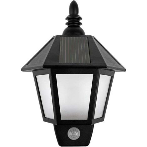 Solarbetriebene Wandleuchten Mit Bewegungsmelder, Sicherheits-wandleuchten Für Den Außenbereich, Led-laternenlampe Für Garten, Terrasse, Terrasse-fei Yu